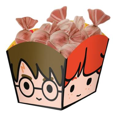 Imagem de Cachepot De Papel Harry Potter Kids - 8 Unidades