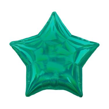 Imagem de Balão Metalizado Estrela Verde - 18 Polegadas