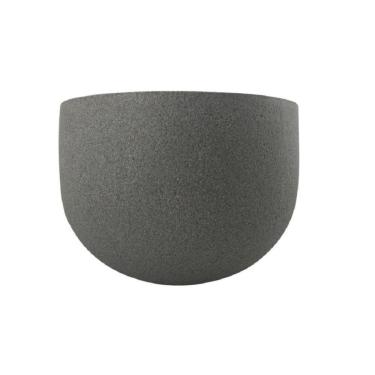 Imagem de Vaso Polietileno Japi Redondo Rústico Jvrrr33 Mármore