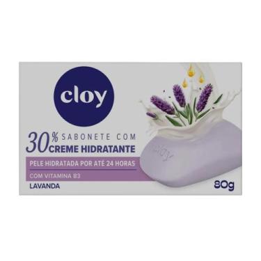 Imagem de Sabonete cloy creme hidratante lavanda 80g
