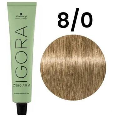 Imagem de Igora Zero AMM Livre de Amônia - Schwarzkopf Professional, 8-0