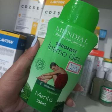 Imagem de Sabonete Líquido Íntimo gel Menta -Mundial