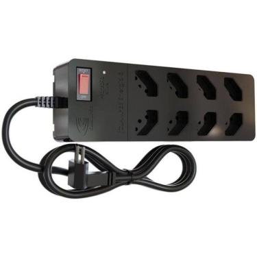 Imagem de Filtro de Linha 8 Tomadas Preto DPS 3P