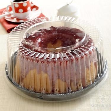 Imagem de 50un Embalagem Bolo e Mini Torta G32M MédiaPreta 750g Galvanotek