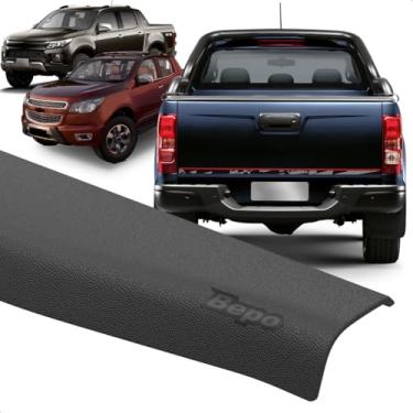 Imagem de Protetor de Borda Aba de Tampa Traseira da Caçamba S10 Cabine Dupla 2012 a 2024