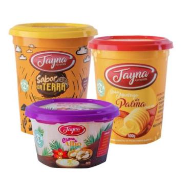 Imagem de Manteiga vegana - kit 3unds - JAYNA ALIMENTOS, KIT