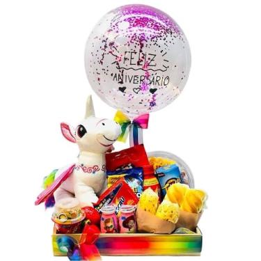 Imagem de Cesta Café da Manhã Unicórnio - Cestas Lara