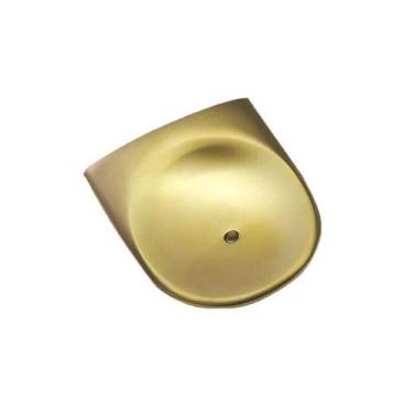 Imagem de Saboneteira em Metal Dourado Fosco Linha Bellagio Italy Line