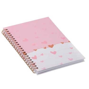Imagem de Caderno Coração - BRW - Capa dura pautado 80Fl 130x188mm