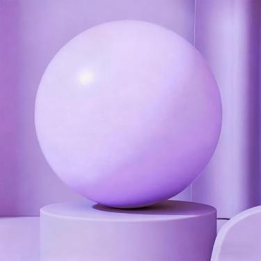 Imagem de Pequena bola de Pilates, mini bolas de ioga para treino, bola de exercícios entre os joelhos