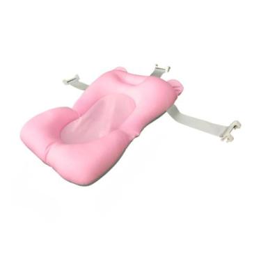 Imagem de Almofada de Banho com Trava para Banheira Segura e Anatômica para Bebê