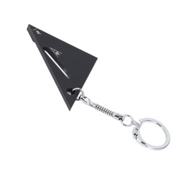 Imagem de Régua Triangular para Carpintaria, Ferramenta Medição Carpinteiro Liga Alumínio Premium, ângulo Rabisco 90 45 30 Graus, Posicionamento, Régua Triangular Carpinteiro para Desenho