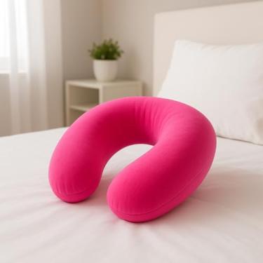 Imagem de Almofada De Viagem Para O PescoçO, ConfortáVel E Macia Para O PescoçO(Almofada Adulto Pink)