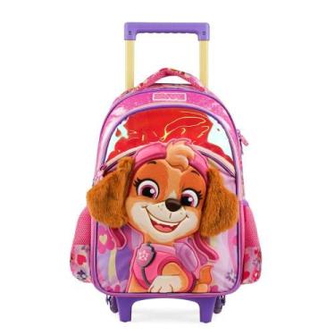 Imagem de Mochila de Rodinhas Feminina Skye Rosa - Bagaggio, Rosa, U