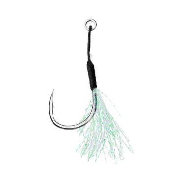 Imagem de Anzol De Pesca Em Aço Carbono De Alta Qualidade Com Anel Para Pesca Co