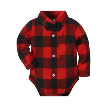 Imagem de Roupa De Natal Vermelha Para Bebê, Roupas Para Menino Recém-Nascido, V