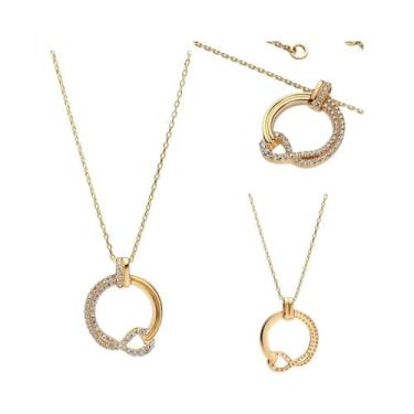 Imagem de Colar De Prata Esterlina 925 Com Laço Colorido Em Forma De Coração Ver