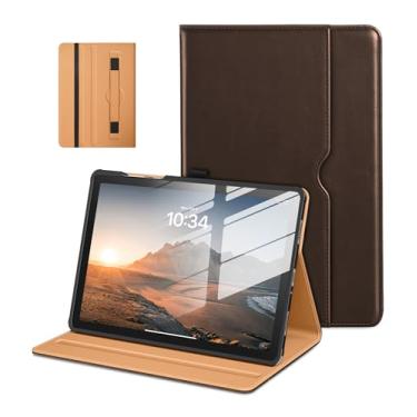 Imagem de DTTO Capa para Samsung Galaxy Tab A11+/A11 Plus/A9+ Plus de 11 polegadas (2023/2025), capa fólio de couro premium com alça de mão para visualização em vários ângulos e despertar/hibernar