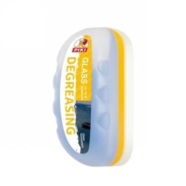 Imagem de WubbaLubba Escova de limpeza de filme de óleo automotivo, removedor de filme de óleo para para-brisas de carro, placa de limpeza de vidro de janela de carro, escova de vidro universal anti-chuva para