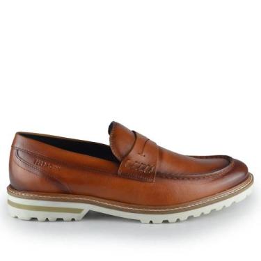 Imagem de Sapato Social Masculino Ferracini Cincy 3405, 40, Marrom