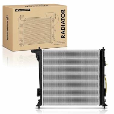 Imagem de A-Premium Conjunto de radiador de arrefecimento do motor com radiador de óleo de transmissão compatível com Kia Sportage SX Turbo 2017-2021 2.0L, FWD