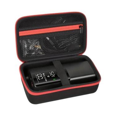 Imagem de Caixa De Armazenamento Portátil Preta Para Carro, Ideal Para Compresso