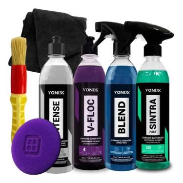 Imagem de Kit Lavagem Automotiva V-floc Blend Sintra Intense Vonixx - Congratula