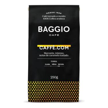 Imagem de Café Torrado e Moído Baggio Caffé.com Premium Pacote 250g