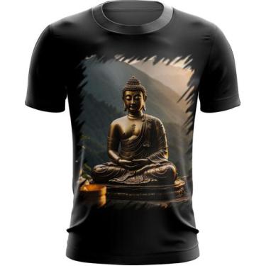 Imagem de Camiseta Dryfit Estátua de Buda Iluminado Religião 14 - Kasubeck Store
