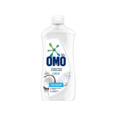 Imagem de Sabão Líquido Omo Roupas Finas e Delicadas Coco 900ml, 900ml, 1