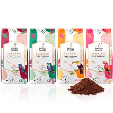 Imagem de Café Fazenda Floresta - Kit Cafés Especiais Torrado E Moído (1 Clássic