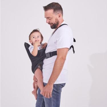 Imagem de Canguru bebê 3 em 1 passeio carregador ergonômico até 15kg - BUBLIM