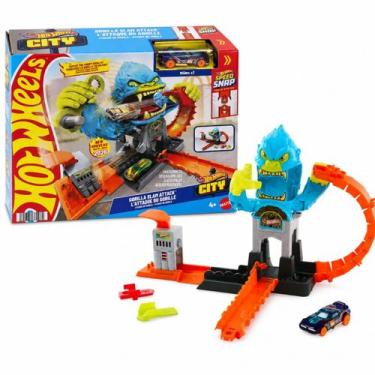 Imagem de Pista Hot Wheels City Ataque do Gorila - Mattel