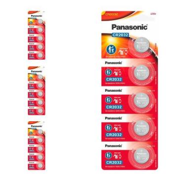 Imagem de 20 Baterias Cr2032 Panasonic (4 Cart)