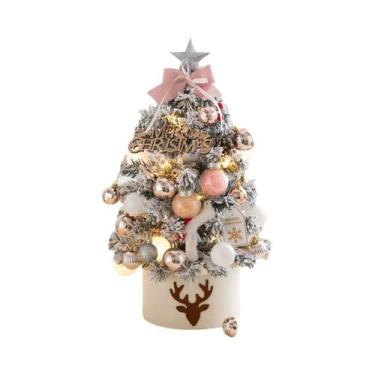 Imagem de Árvore De Natal LED DIY De 45/60cm, Mini Decoração De Mesa, Ornamentos