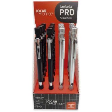 Imagem de Lapiseira 0.7MM Jocar PRO Metal com Grafite 2 Cores Display com 16 - L