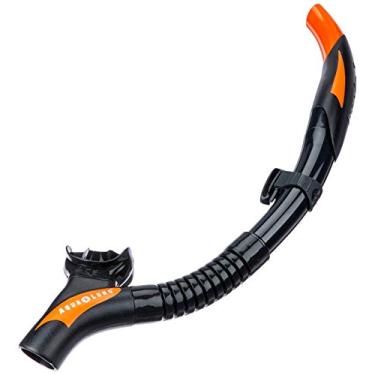 Imagem de SNORKEL AQUA LUNG MODELO IMPULSE-3 FLEX, PRETO/LARANJA