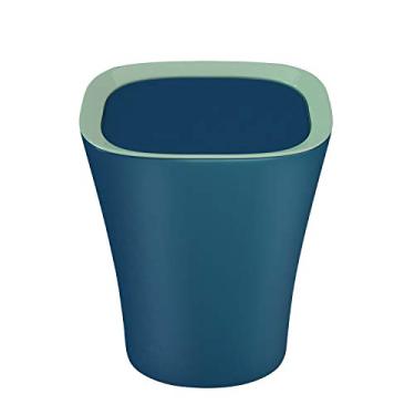 Imagem de Euro Home - Lixeira Basculante Smart 8,5Litros Azul Petróleo - LIX5289-AZ