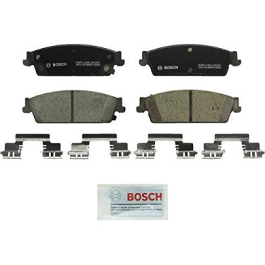 Imagem de Bosch BC1194 QuietCast Premium conjunto de pastilhas de freio de disco de cer mica para: Cadillac Escalade, ESV, EXT; Chevrolet Avalanche, Silverado, Suburban, Tahoe; GMC Sierra, Yukon, Yukon XL, Traseira