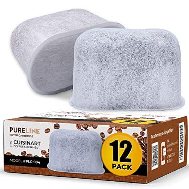 Imagem de Filtro de água PURELINE para cafeteira Cuisinart® - Pacote com 12 filtros de carvão - Compatível com todas as máquinas de café Cuisinart®