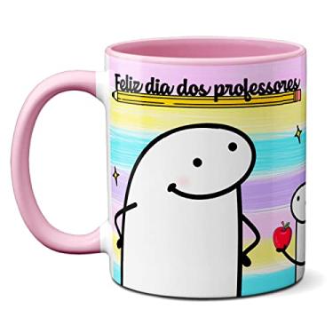 Imagem de Caneca Presente Dia Dos Professores Dedicação E Carinho (Rosa)