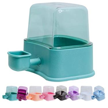 Imagem de Bebedouro Para Cães Cachorros Gato Pet Automático Para Pelos Longos 2,3 Litros (Verde)