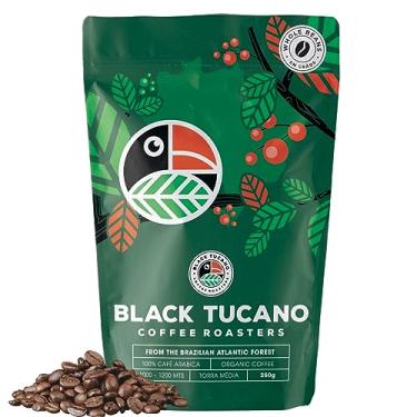 Imagem de Black Tucano Coffee Café Especial Black Tucano Organic Coffee Em Grãos 250G