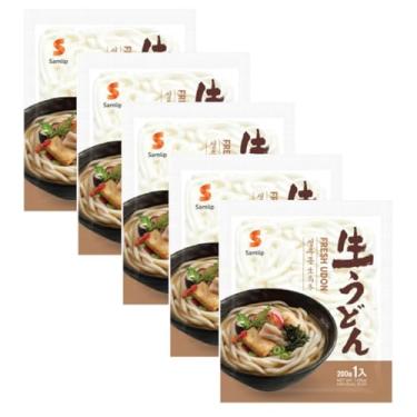Imagem de Kit Macarrão Oriental Fresh Udon Pré-Cozido sem Tempero 200 gramas - 5 Pacotes