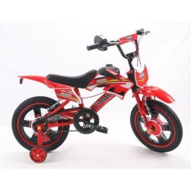 BICICLETA INFANTIL PRO X ARO 16 MOTO BIKE MOTOCROS