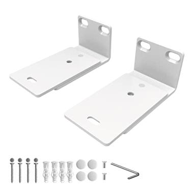 Imagem de Soundbar 300/500/550/600/700/900/Ultra/Smart Soundbar, Suporte de Montagem de Parede Ajustável para Alto-falantes de TV, Branco, para Bose Smart Soundbar e modelos Smart 300 a 900 Ultra