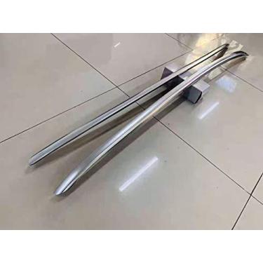 Imagem de UDP-Auto 2 peças de barra de trilho de teto de alumínio para trilho lateral para todos os novos BMW- X6 G06 2020 2021 - Prata