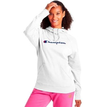 Imagem de Moletom Champion Canguru Graphic Script Logo Feminino-Feminino