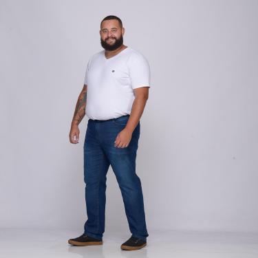 Imagem de Calça Masculina Jeans Plus Size Calça Tamanho Especial-Masculino