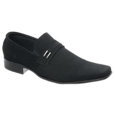Imagem de Sapato Social Masculino Executivo Casual Elegante Clássico Esporte Fino Homem Moderno-M...